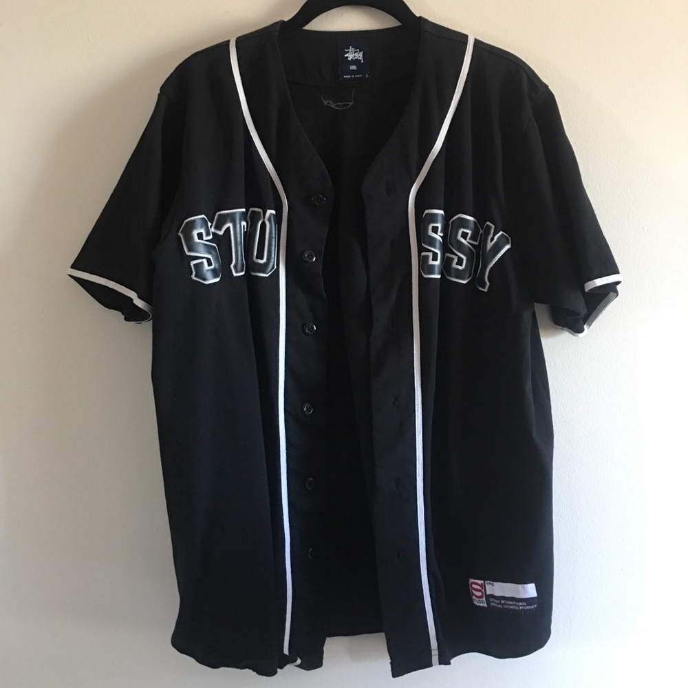 stussy baseball jersey
